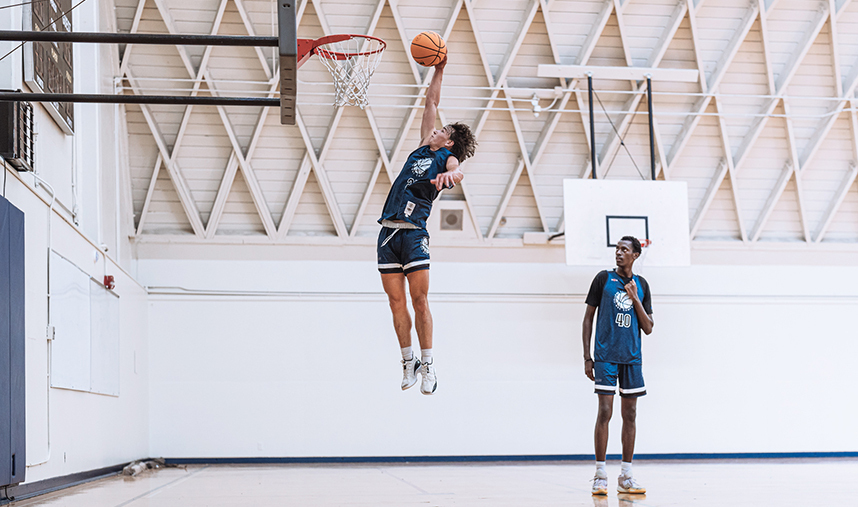 Basketball vertical highschool athletes