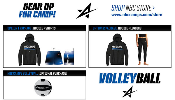 NBC Volleyball Gear