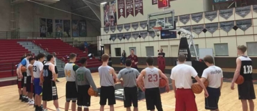 Basketball camps leadership whitworth gym training session spokane washington