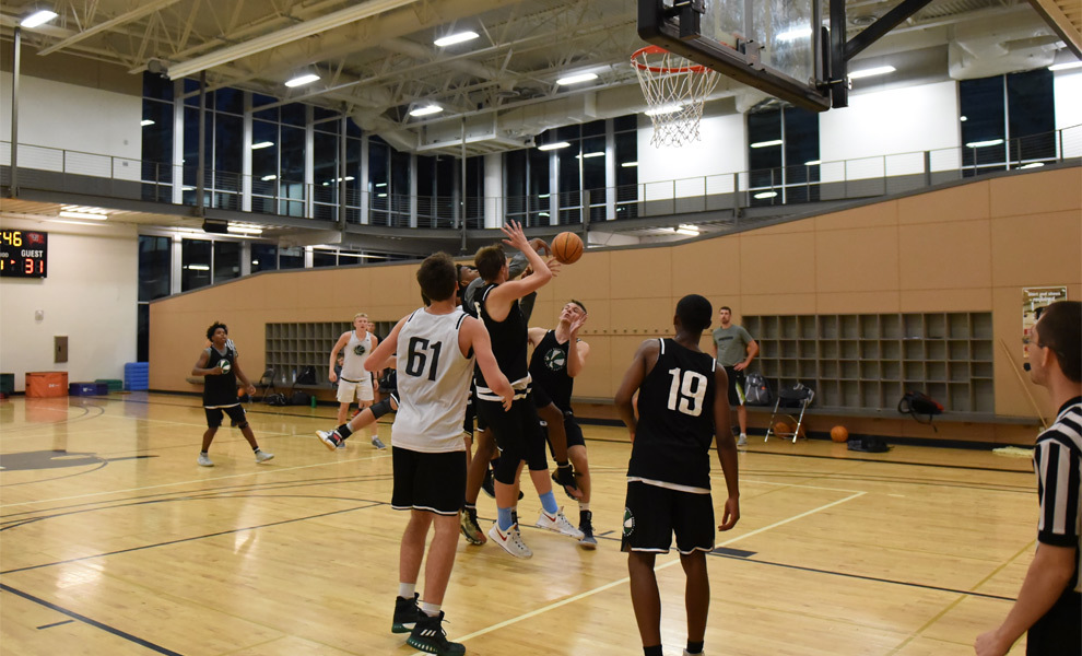 Boys high school team camp basketball games 5